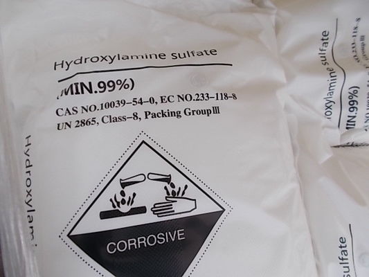 Goede prijs Poederhydroxylamine Sulfaat, de Chemische Tussenpersoon van ISO9001 CAS 10039-54-0 online