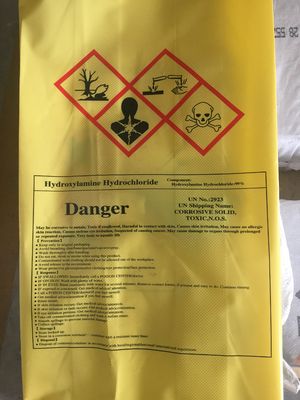 Goede prijs 99% chemisch Grondstoffen Kleurloos Hydroxylamine Waterstofchloride online